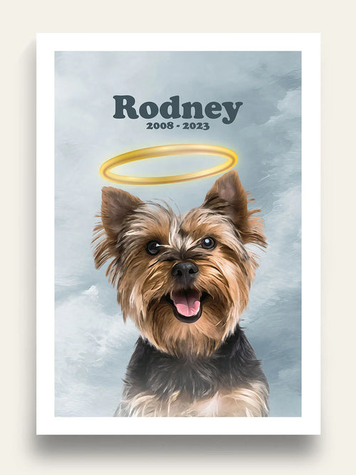 Halo - Custom Memorial Pet Portrait