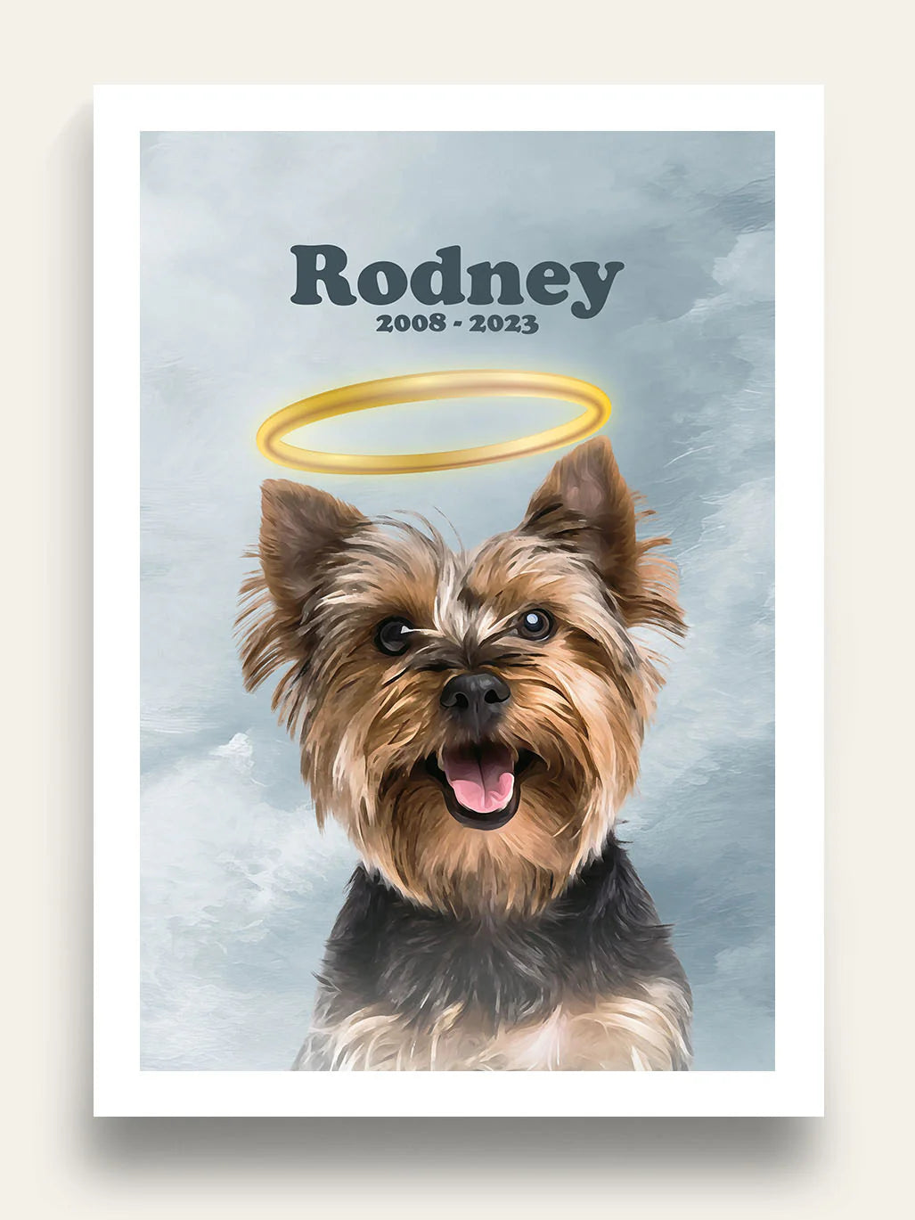 Halo - Custom Memorial Pet Portrait
