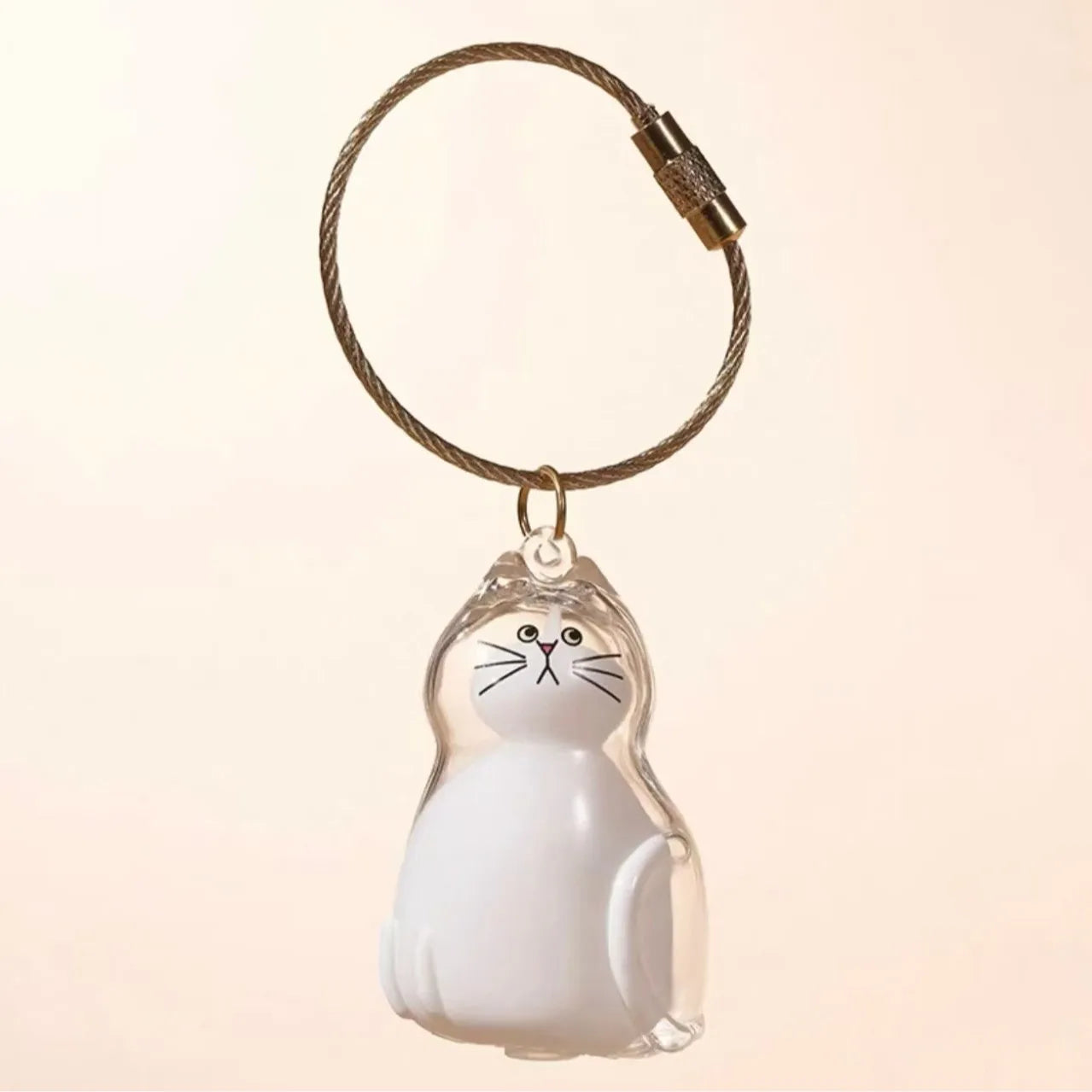 Cat Memorial Keychain