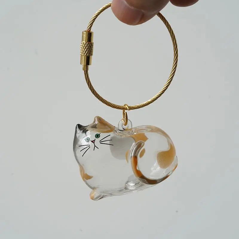 Cat Memorial Keychain