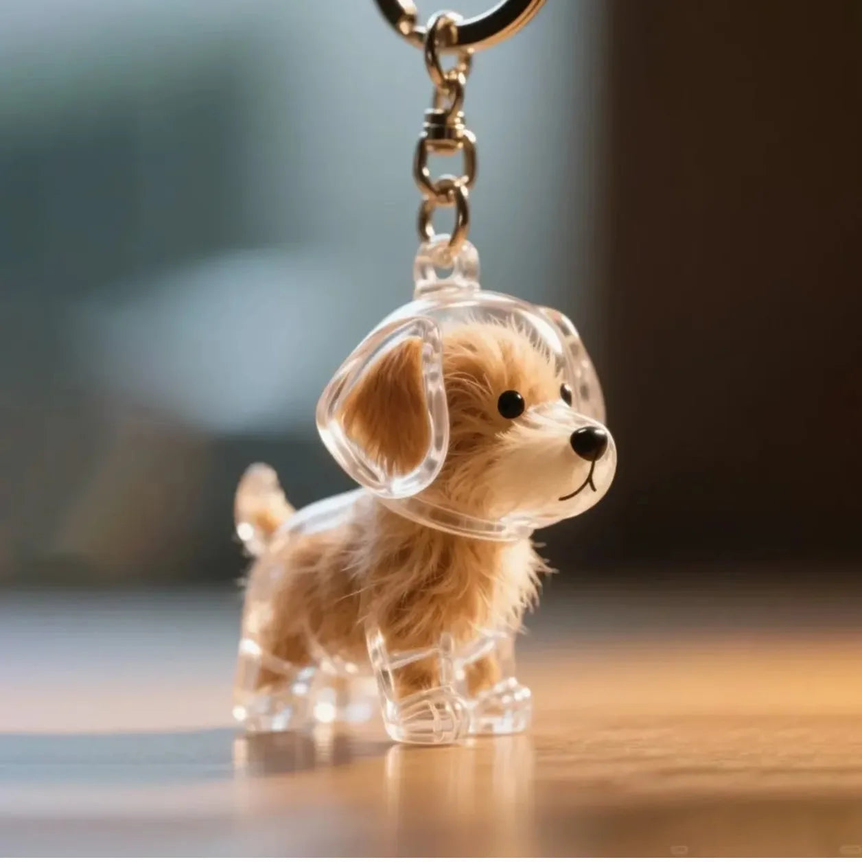 Dog Memorial Keychain