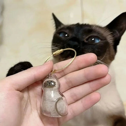 Cat Memorial Keychain