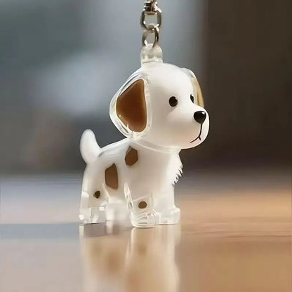 Dog Memorial Keychain