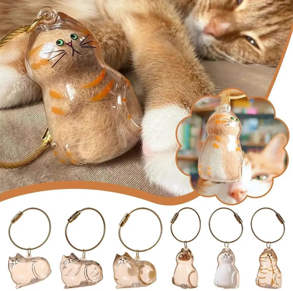 Cat Memorial Keychain