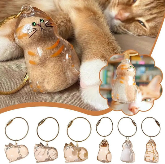 Cat Memorial Keychain