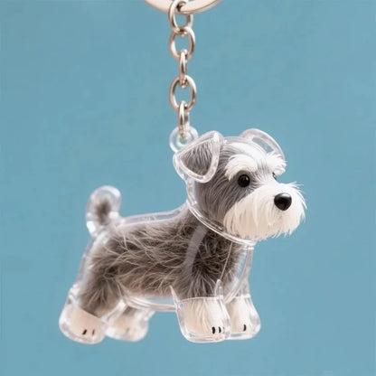 Dog Memorial Keychain