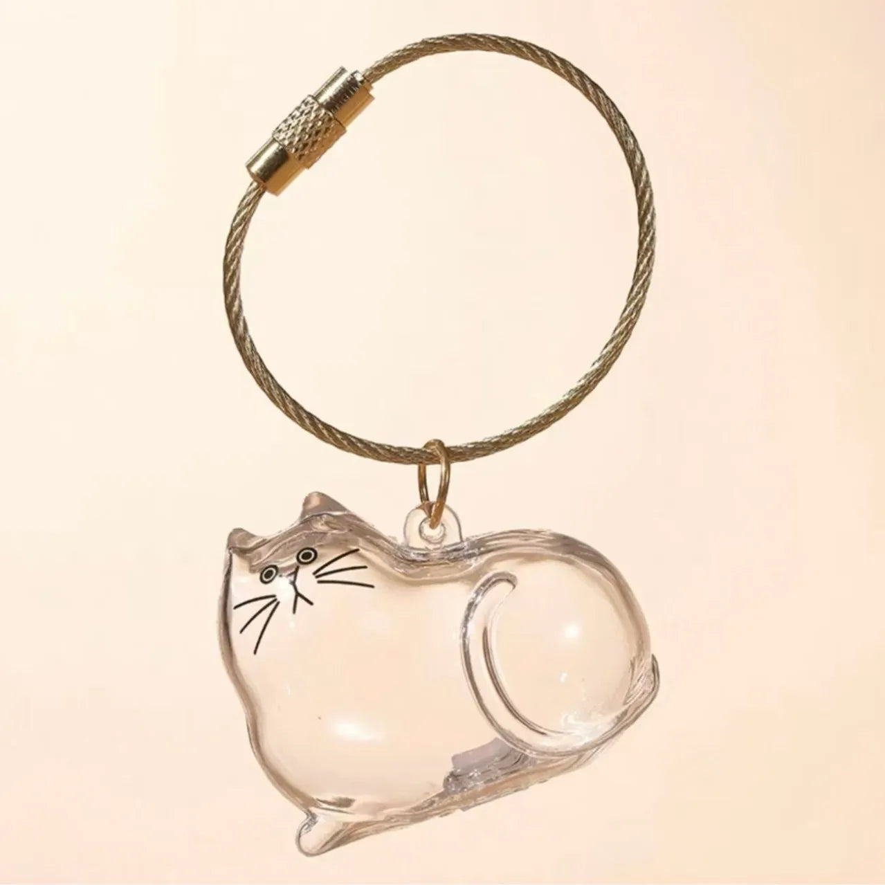 Cat Memorial Keychain