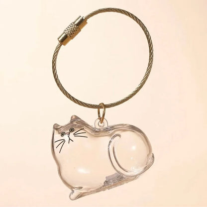 Cat Memorial Keychain