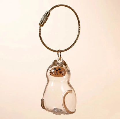 Cat Memorial Keychain